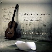 Continuidad y deformacion. Ny musik fra Latinamerika for solo-guitar. Antonio Amodeo, guitar.